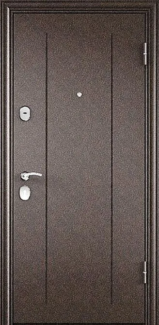 Входная дверь Appolo-14 (Порошковое напыление / Ламинат) - внешняя сторона