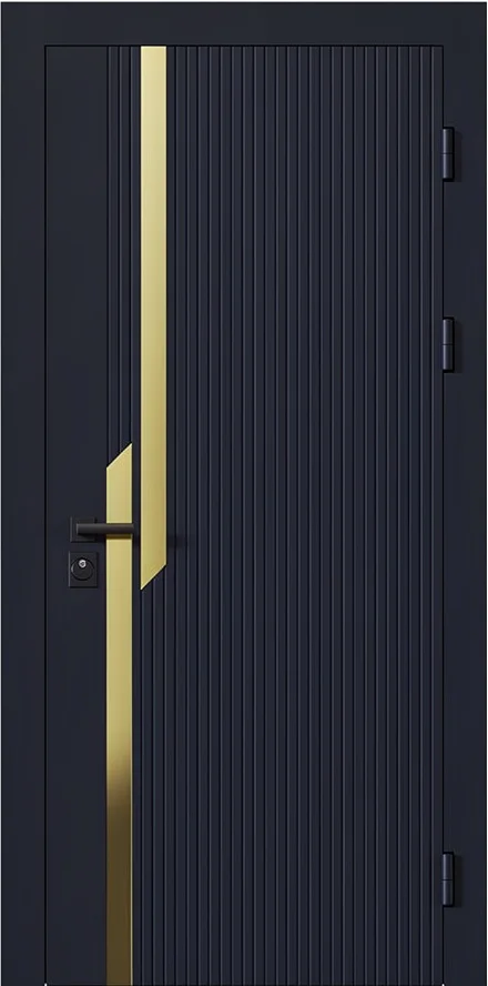 Входная дверь Feuer-9 (Порошковое напыление / Винилискожа)