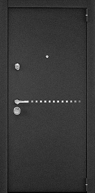 Входная дверь Continental-16 (Порошковое напыление / МДФ Филенчатый) - внешняя сторона